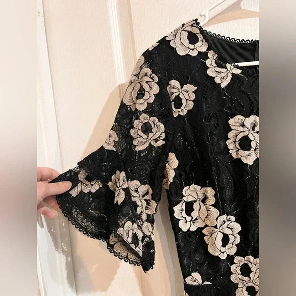 Jodi Kristopher Lace Floral Dress - Picture 3 of 8